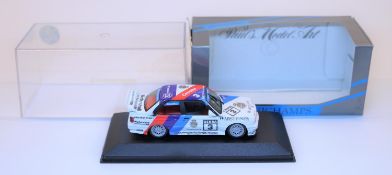 Minichamps 1:43 BMW E30 M3 Racing Car. (02003). Schnitzer, racing number 3, driver Cecotto. Boxed,