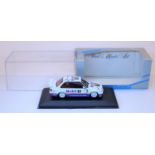 Minichamps 1:43 BMW E30 M3 Racing Car. (22004). Mobil 1, racing number 1, driver Pirro. Boxed, minor