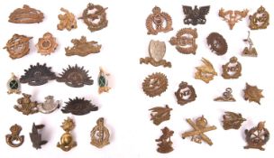 19 New Zealand collar badges: 3rd, 5th, 6th (x2), 7th (x3), and 12th Mounted Rifles; 1st (x2),