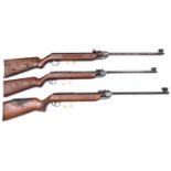 A .177” Original Mod 35 break action air rifle, number 032121, with telescopic sight ramp. GWO &