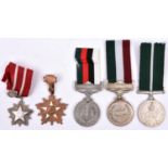 Pakistan: Independence medal 1947 (7008440 Cfn Mohd Sabir P.E.M.E) VF; Republic Day medal 23rd March