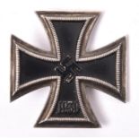 A 1939 Iron Cross 1st class, of non ferrous one piece construction. GC £40-60