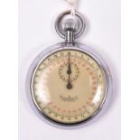 Hanhart Kriegsmarine 30 second stopwatch. Plated case, 51mm diameter, slight scratching. Marked with