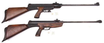 A. 177” A.S.I. rapid fire Paratrooper Repeater air rifle, number 073341, with pistol grip but no