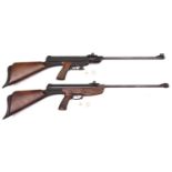 A. 177” A.S.I. rapid fire Paratrooper Repeater air rifle, number 073341, with pistol grip but no