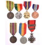 African nations medals (7): Congo Republic medal for sporting merit, ditto agricultural merit,