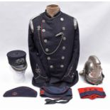Calcutta Fire Brigade: items of uniform etc relating to Robert Clare, Chief Engineer of the Calcutta