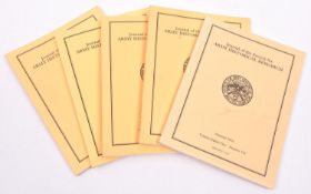 “Journal of the Society for Army Historical Research”, a large quantity, circa late 1990s to 2010,