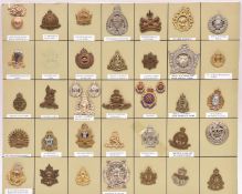 34 mostly WWII and later Canadian cap badges, but including WWI Canadian Engineers and 23rd Bn C.E.