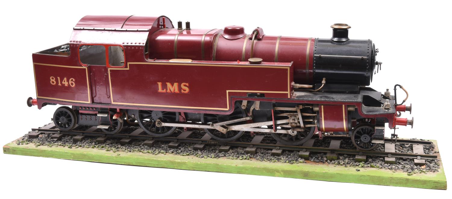 A 3.5 inch gauge Martin Evans 'Jubilee' live steam locomotive. A 2-6-4T locomotive, popular in - Image 4 of 6