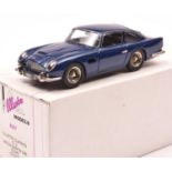 Illustra Models 1:43 white metal model Aston Martin DB5 (No.2). Finished in dark metallic blue