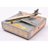 A Dinky Supertoys 60F; Caravelle SE210 Airliner in grey, blue and white livery, Air France, F-