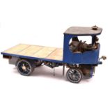 A live steam Clayton Undertype Steam Wagon in two inch scale. Built to a good level of detail with a