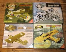 4 Gearbox Collectibles Limited edition Replica Aircraft Coin Banks. 2x Stinson Reliant
