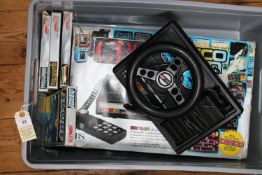 A Coleco Vision CBS Electronics video game console. Boxed with inner polystryrene containing console