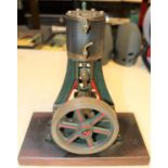 A very substantial Single Cylinder Vertical Engine. A well constructed and detailed model