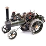A 'Minnie' Traction Engine in one inch scale. Built from castings with some issues which would