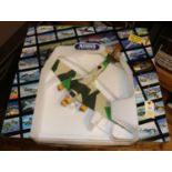 A large 1:48 scale Armour Collection model of a German WW2 Junkers JU52 troop carrier. In green