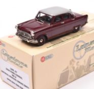 Lansdowne Models LDM. 57. 1960 Ford Consul MkII Saloon. In 'Imperial Maroon' with 'Smoke Grey'