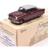 Lansdowne Models LDM. 57. 1960 Ford Consul MkII Saloon. In 'Imperial Maroon' with 'Smoke Grey'