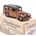 Lansdowne Models LDM.21a 1950 Lea Francis Estate Four-Door Woody (Bronze). In metallic bronze with