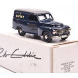 Brooklin Rob Eddie series No.8y 1953 Volvo PV445 Van. In dark blue with grey roof, 'RATTEN'