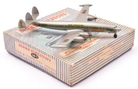 A Dinky Supertoys 60C; Lockheed Super G Constellation Airliner in grey livery, Air France, F-BHBX.