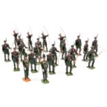 Britains Soldiers from Set 2079. 22x figures from the Royal Company of Archers, including; 2x