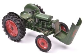 A large scale non-mechanical model of a Ferguson tractor. Without maker's mark and finished in
