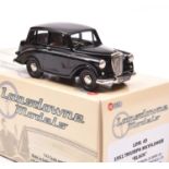 Lansdowne Models LDM. 49. 1951 Triumph Mayflower. In black with tan interior, black wheels with