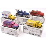 5 First Gear 1/34 1950's American Trucks. 2x 1951 Ford F6- Dry Goods Van, 'Glasurit'. Plus a