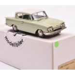 Pathfinder for Minicar 43, 1962 Ford Consul Classic In Lime Green with Ermine White roof and green