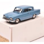 Pathfinder for Minicar 43 1962 Ford Consul Classic. L.H.D. example in Lagoon Blue with pale blue