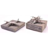 2x Dinky Toys aircraft. 62p; Armstrong Whitworth "Ensign" Air Liner, G-ADSR, in silver painted