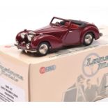 Lansdowne Models LDM. 37. 1949 Triumph 2000 Roadster. The car used in the BBC TV series Bergerac,