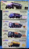 5 Corgi Classics 'The Brewery Collection'. ERF Delivery Truck Set 'John Smith's' (09801). Leyland