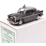 Crossways Models Sunbeam Rapier Police Car. (CP10). In black and grey, with grey interior, sign/