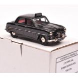 Crossways Models for J.M. Toys Ford Zephyr Six Staffordshire Police Car. In black with red interior,