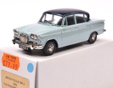 Pathfinder for G&W Engineering Ltd 1963 Singer Vogue Mk. II. In light blue with dark blue roof, with