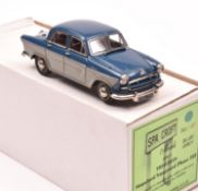 Sparcroft Models SPC7 white metal model of a 1956-58 Standard Vanguard Phase III. In two tone, mid