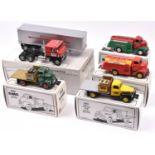 5 First Gear 1/34 1950's American Trucks. 3x 1952 GMC- 2x Fuel Tankers- 'North Pole FD' and 'SHELL'.