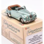 Lansdowne Models LDM. 58 1949 Lagonda 2.6 Litre Drophead Coupe. In metallic pale green with dark