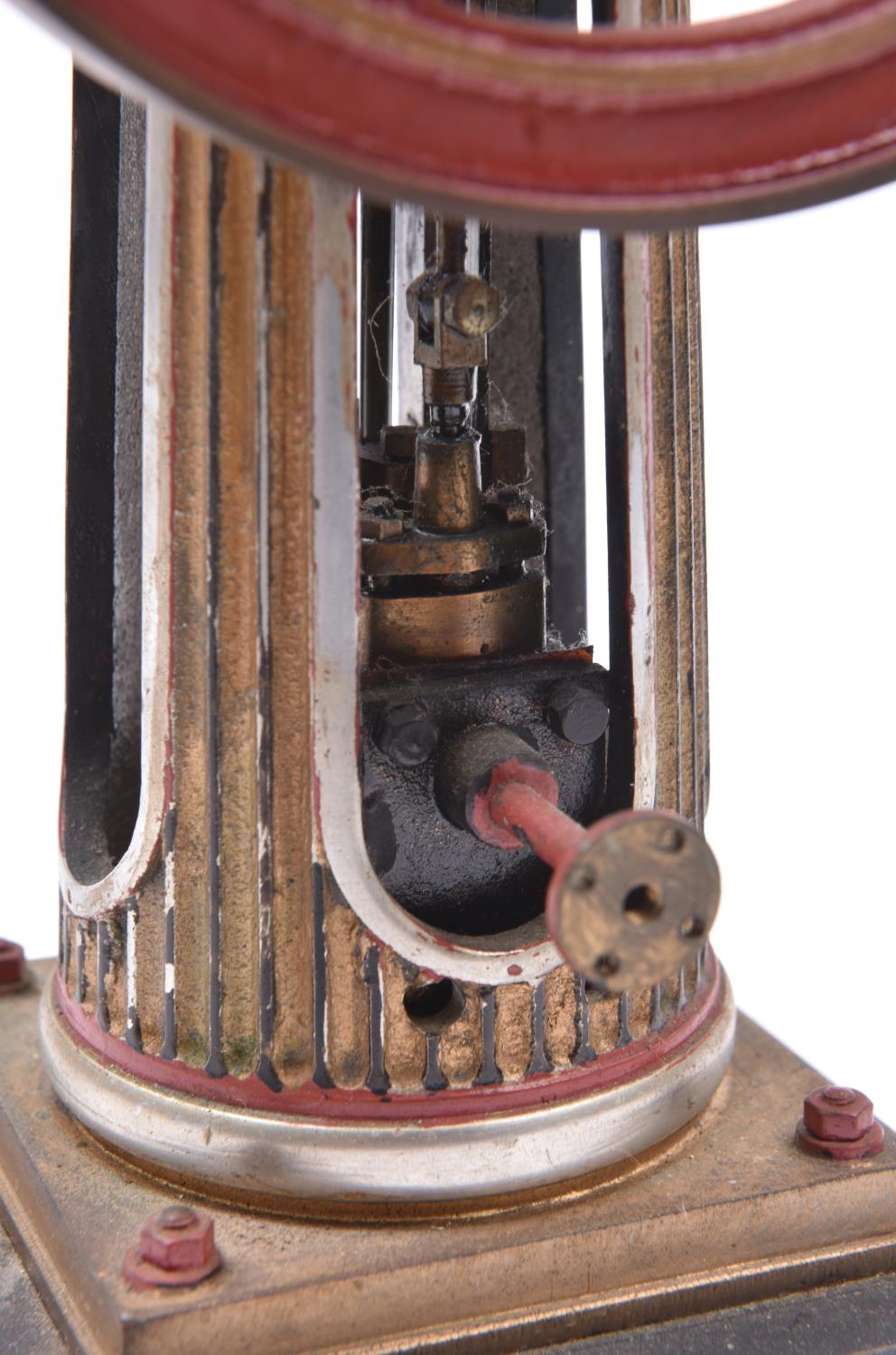 A Stuart Models Williamson Column Engine. Constructed from brass and aluminium castings. Based on - Image 4 of 4