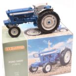 A Universal Hobbies 1:16 scale model of a Ford 5000 tractor from 1963 (UH2705). A very well detailed