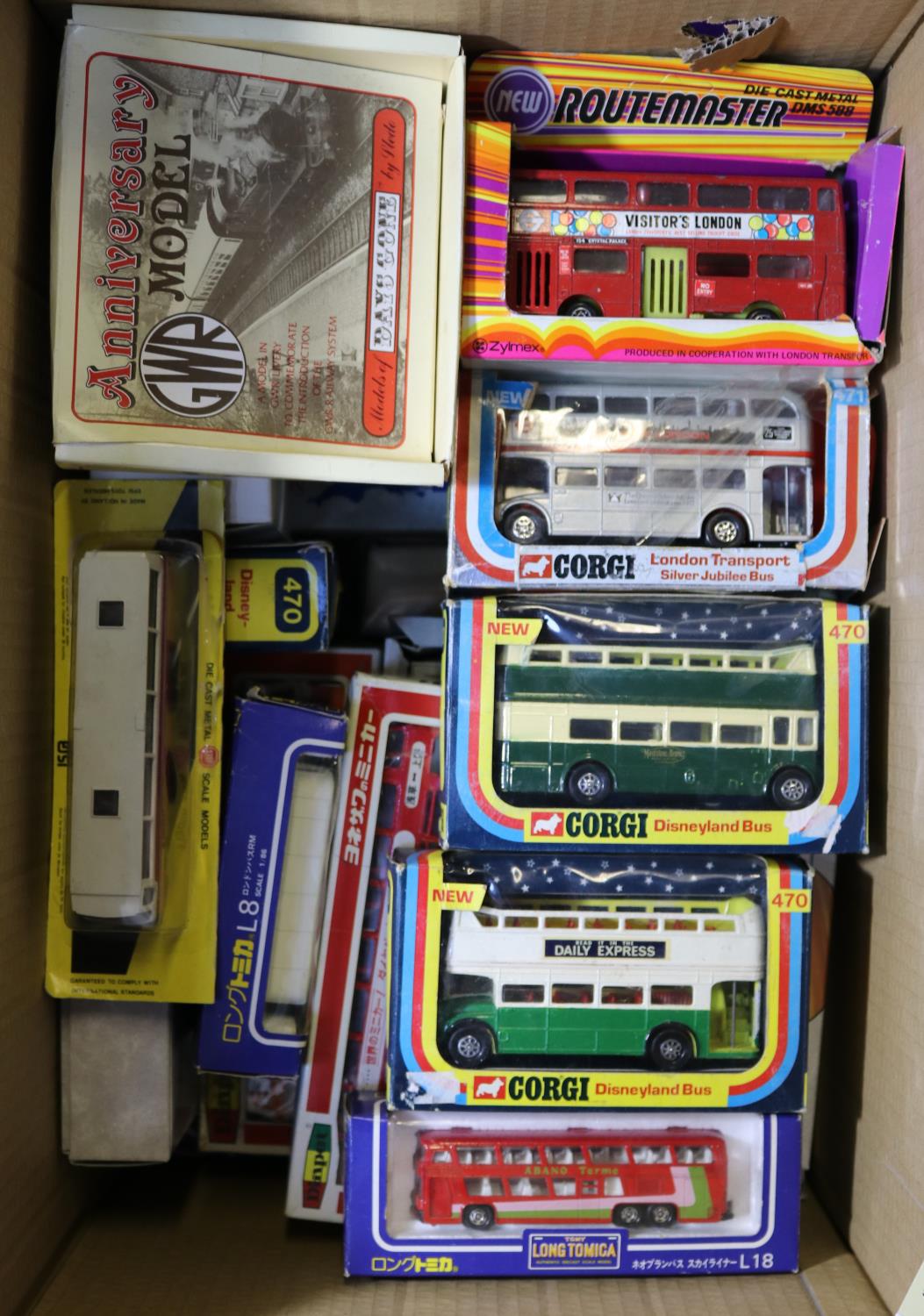 Approx 55 Various Corgi, Dinky and various makes of mostly buses and coaches etc. Corgi - East - Image 2 of 2