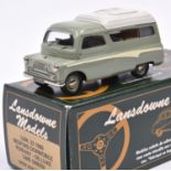 Lansdowne Models LDM.33 1960 Bedford Dormobile 'Romany-De Luxe'. In 'Lime Green' (pale green) with