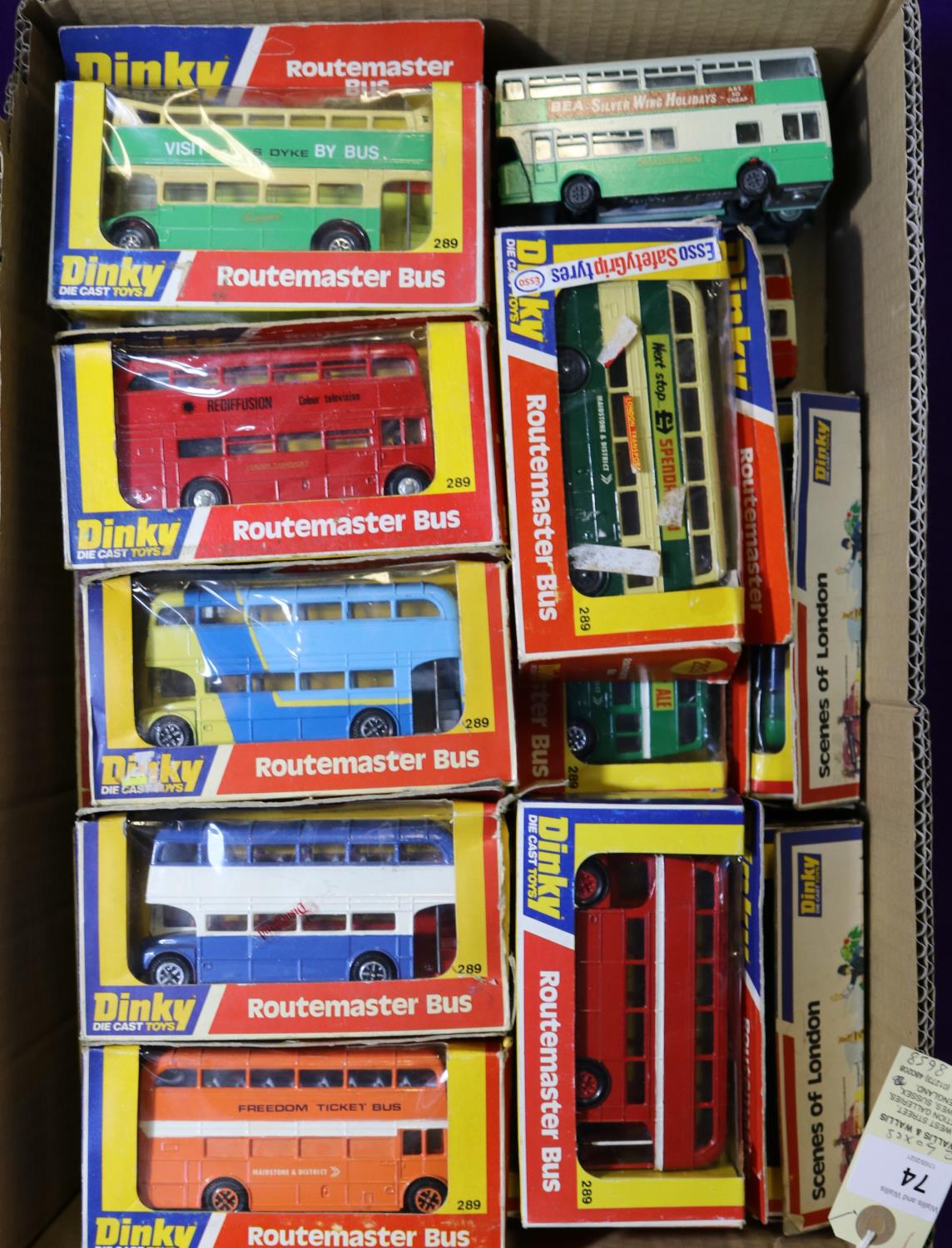 Approx 55 Various Corgi, Dinky and various makes of mostly buses and coaches etc. Corgi - East