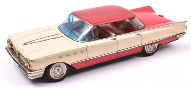An Impressively large Japanese Ichiko Tinplate Friction Powered 1960 Buick Electra. An example