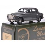 Lansdowne Models LDM.5 1957 Rover P.4. In dark grey with light grey interior, 'LDM 5' number plates,