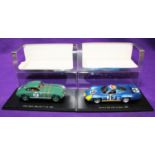 2 Spark 1:43 Racing Cars. Aston Martin DB2 Le Mans 1949, RN27, in B.R.G., drivers A. Jones and N.